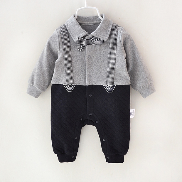 Baby Boy Cotton Warm Romper