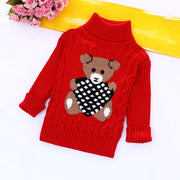 Toddler Girls Winter Sweater Knit Pullover Toddler