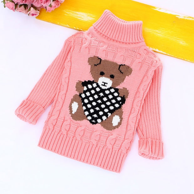 Toddler Girls Winter Sweater Knit Pullover Toddler