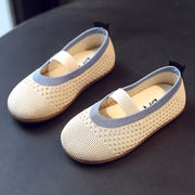 Knitted Elastic Band Girls Shoes