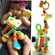 Plush Infants Baby Toys Rattle Teether ,Hanging Stroller Toys