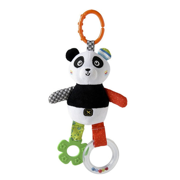 Plush Infants Baby Toys Rattle Teether ,Hanging Stroller Toys