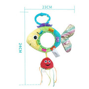 Plush Infants Baby Toys Rattle Teether ,Hanging Stroller Toys