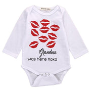 Pudcoco Baby Boys Jumpsuit 3-18M Toddler Newborn Long Sleeve Cotton One Piece Romper Lips Printed Jumpsuits Clothes Outfits