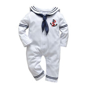 Newborn Infant Baby Boys Romper Clothes Cotton Cute Cartoon Print Long Sleeve Jumpsuit+Hat 2 Pcs Toddler Baby Clothes Outfits