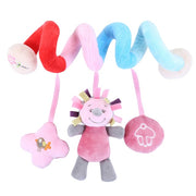 Plush Infants Baby Toys Rattle Teether ,Hanging Stroller Toys