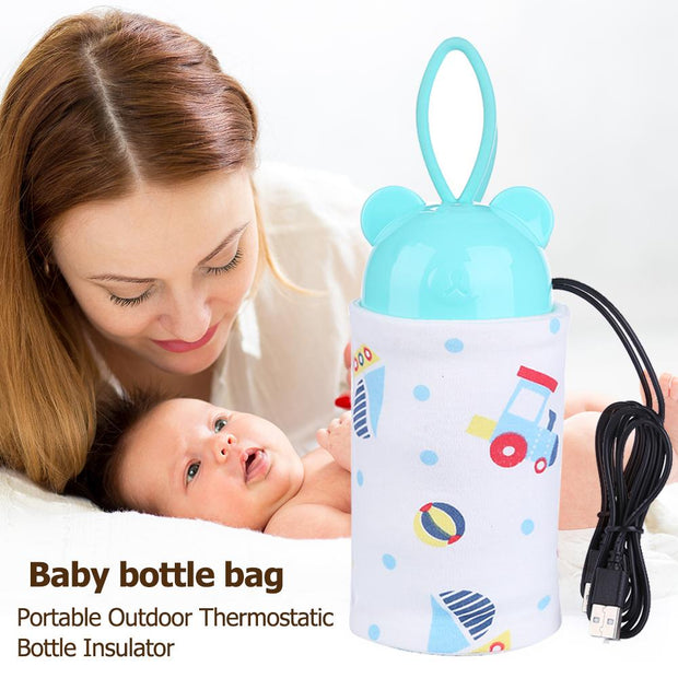 USB Milk Warmer Insulated Bag