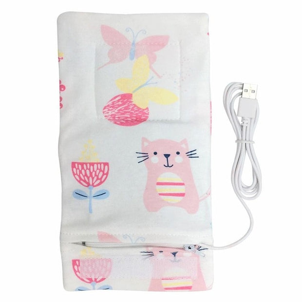 USB Milk Warmer Insulated Bag