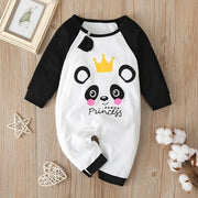 New Autumn Baby Newborn Baby Rompers Long Sleeve Line Dinosaur Tiger Cute Soft Clothes Boys Cotton Jumpsuit High Quality 0-24M