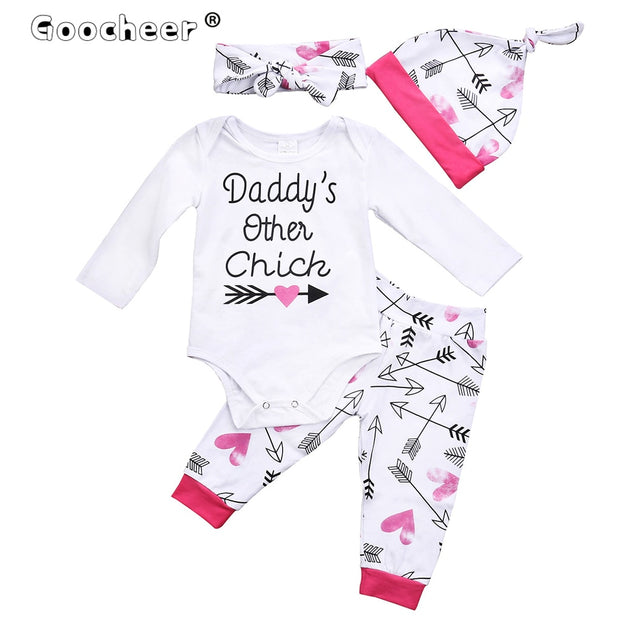 Baby Girls 2 Piece Cotton Long Sleeve Set