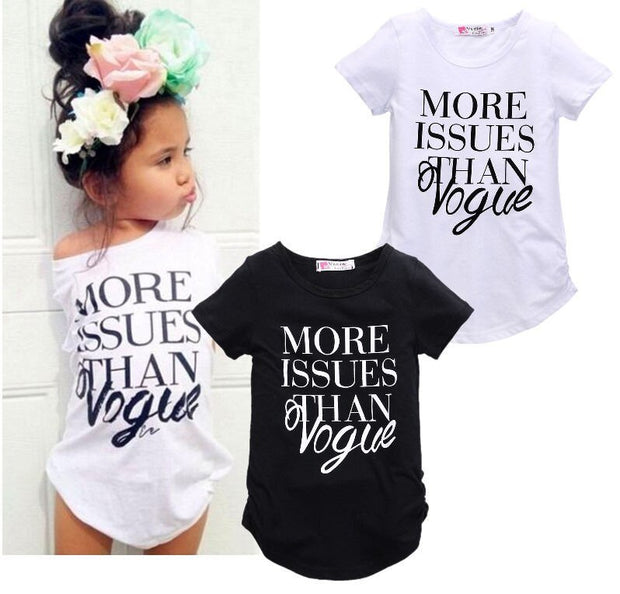 Girls Cute Top Cotton T-shirt